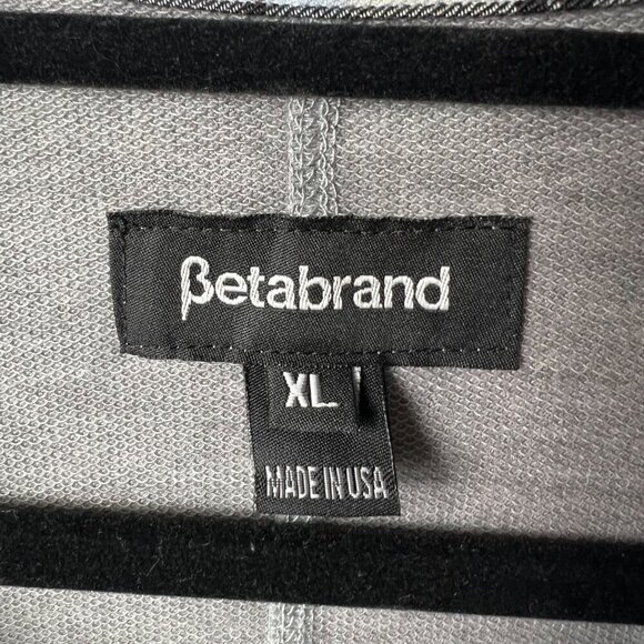 Betabrand checkered button up top women’s size XL - Picture 4 of 8